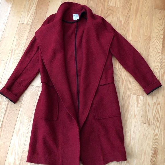 Like New, ZARA Trafaluc Ladies Red Coat, Women’s size M - Picture 1 of 10